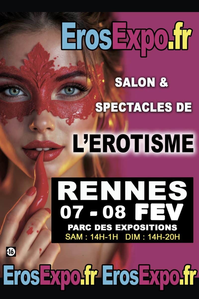 Affiche Salon de l'Érotisme 2026