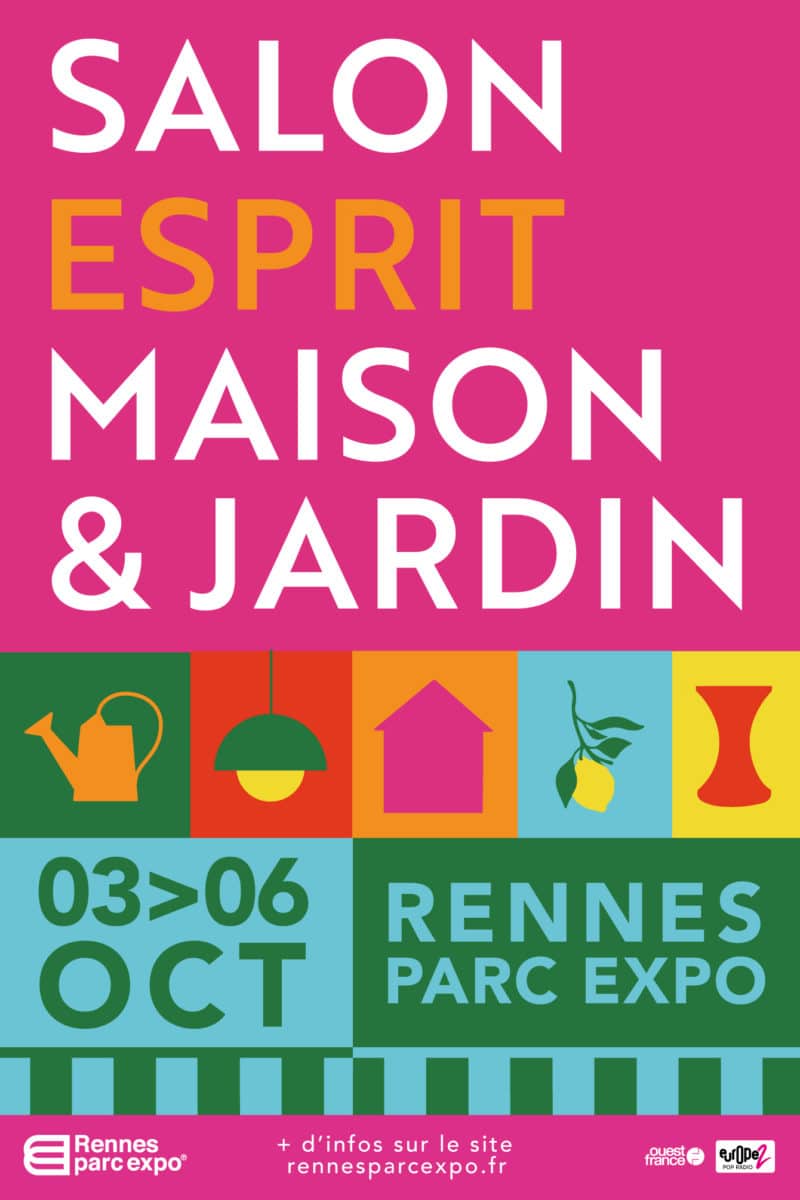 Affiche salon Esprit Maison & Jardin 2025