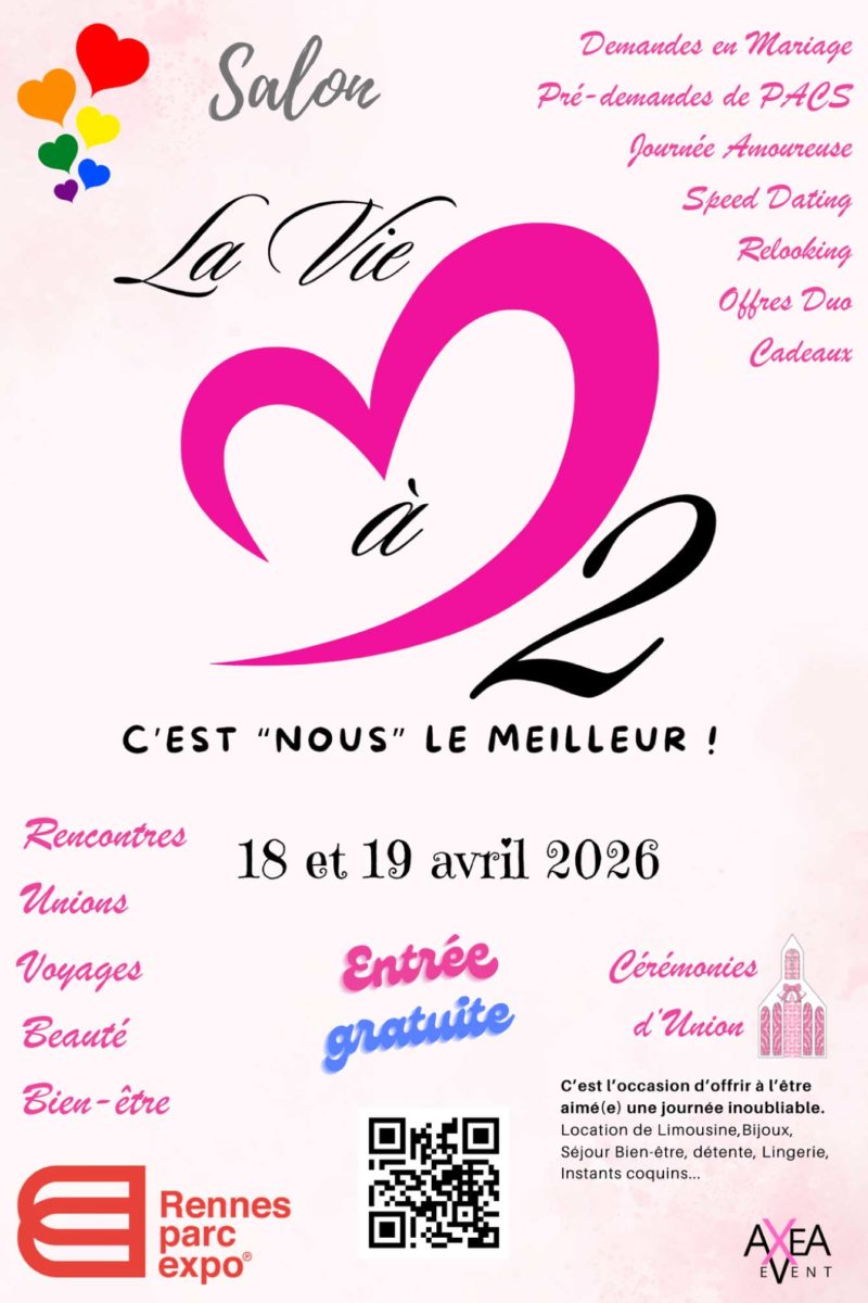 Affiche salon la vie à 2 2026
