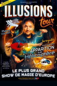 Affiche Illusions Tour 2026 Rennes parc expo